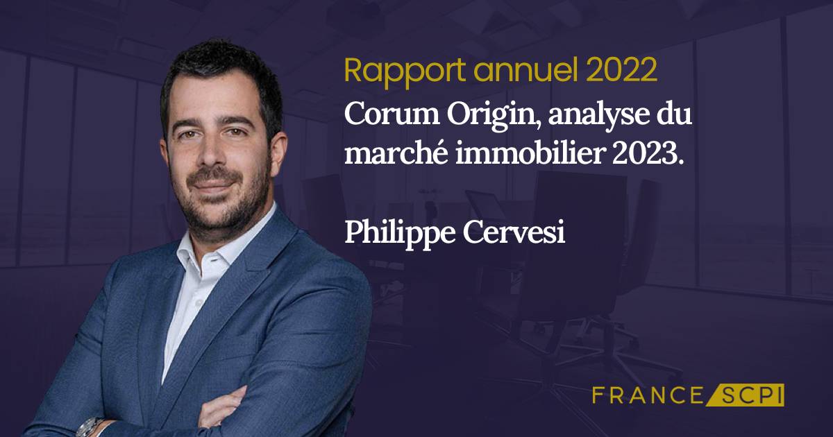 Corum Origin analyse du march immobilier rapport annuel 2022